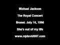 Michael Jackson The Royal Concert Live In Brunei 1996 Audio Sample