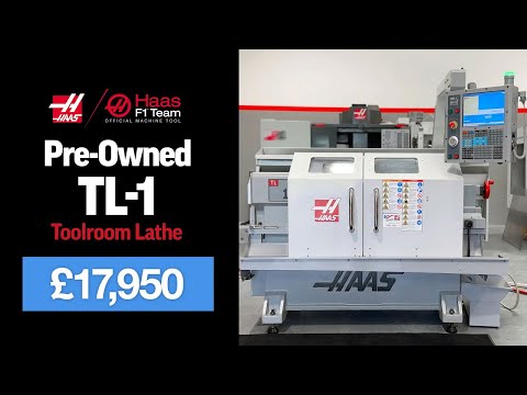Haas TL 1 CNC Toolroom Lathe Pre Owned - Just £17,950