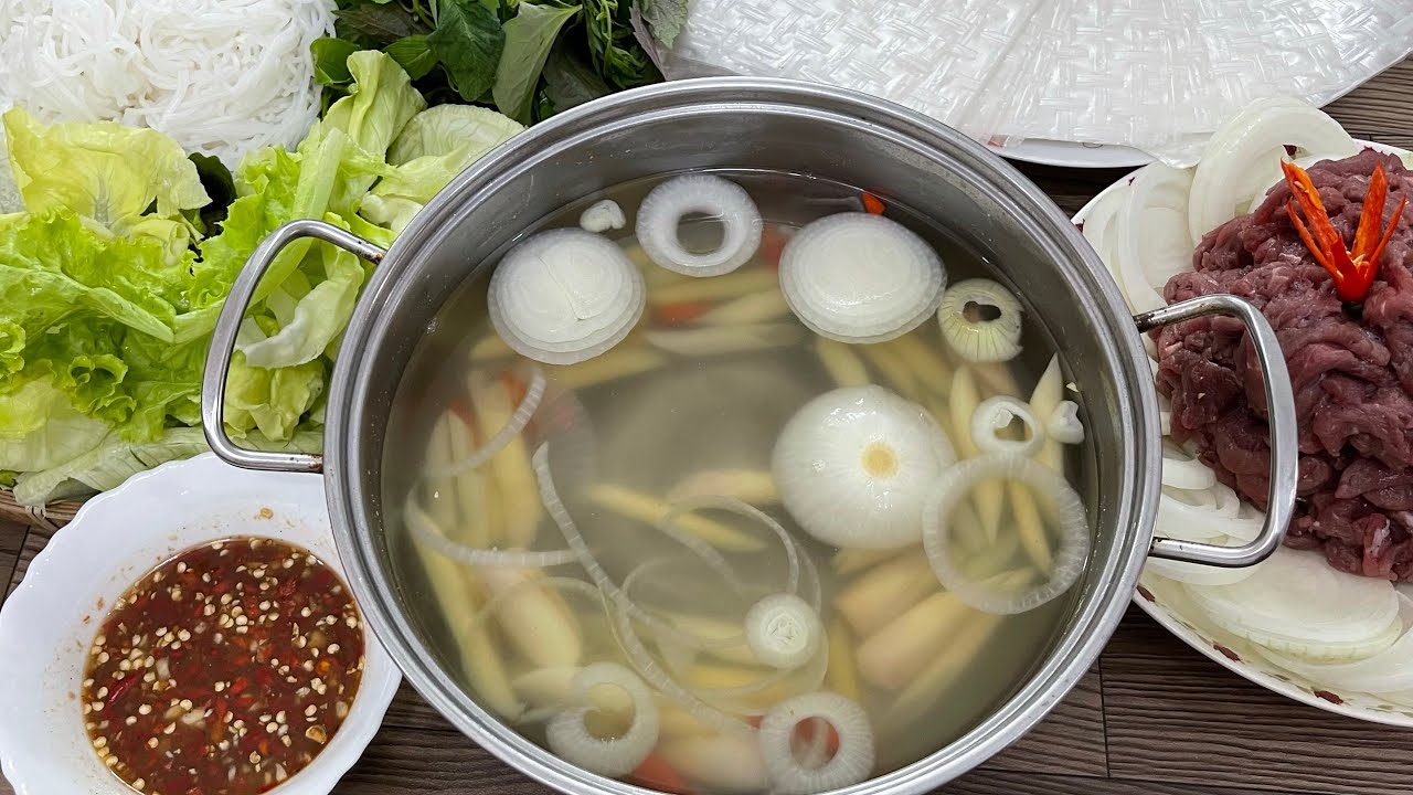 Nấu Bò Nhúng Dấm