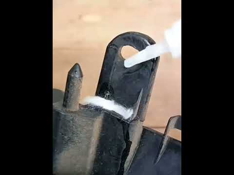 How I Fixed Broken Plastic With Just Glue and Cotton Swabs!