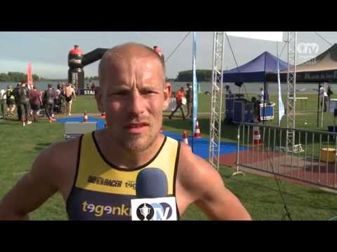 Sportief Zwolle -  Matthijs Kunzel wint Triathlon Zwolle 2016