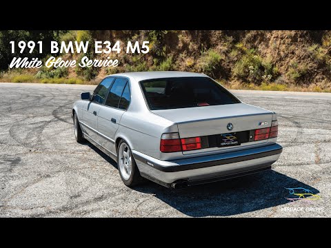 Legendary Classic: 1991 BMW E34 M5 Review & Auction by Heritage Gruppe