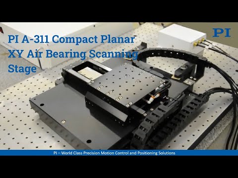 XY Stage: Direct Drive Linear Stage, w/ Motorized Air Bearings: Multi-Axis Planar Scanning XY-Tables