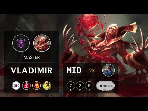 Vladimir Mid vs Yasuo - KR Master Patch 9.13