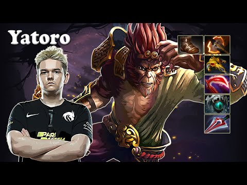Yatoro - Monkey King Safelane vs Abed Void Spirit | Dota 2 7.31d Gameplay