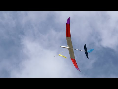 Astrid 2m F3-RES / F3L - flying RC RES glider in calm conditions