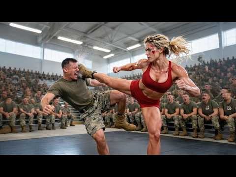 "Ich bin ein SEAL!" – Er schlug einmal zu, sie schlug ihn vor 1.040 Soldaten bewusstlos.