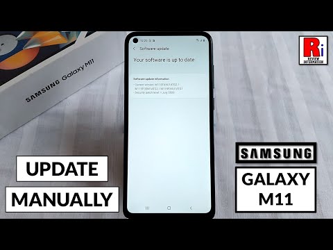 How to Manually Update your Samsung Galaxy M11 to the Latest Software Version