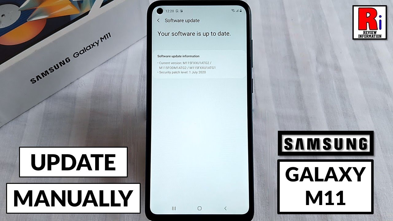 How to Manually Update your Samsung Galaxy M11 to the Latest Software Version