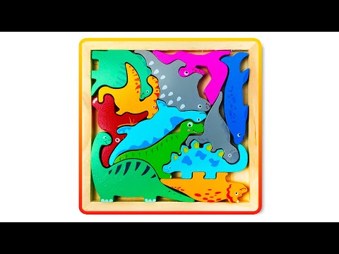 Dinosaurs Puzzle Adventure For Kids | Learn Dinosaur Names the Fun Way | Can You Guess the Dinosaur?