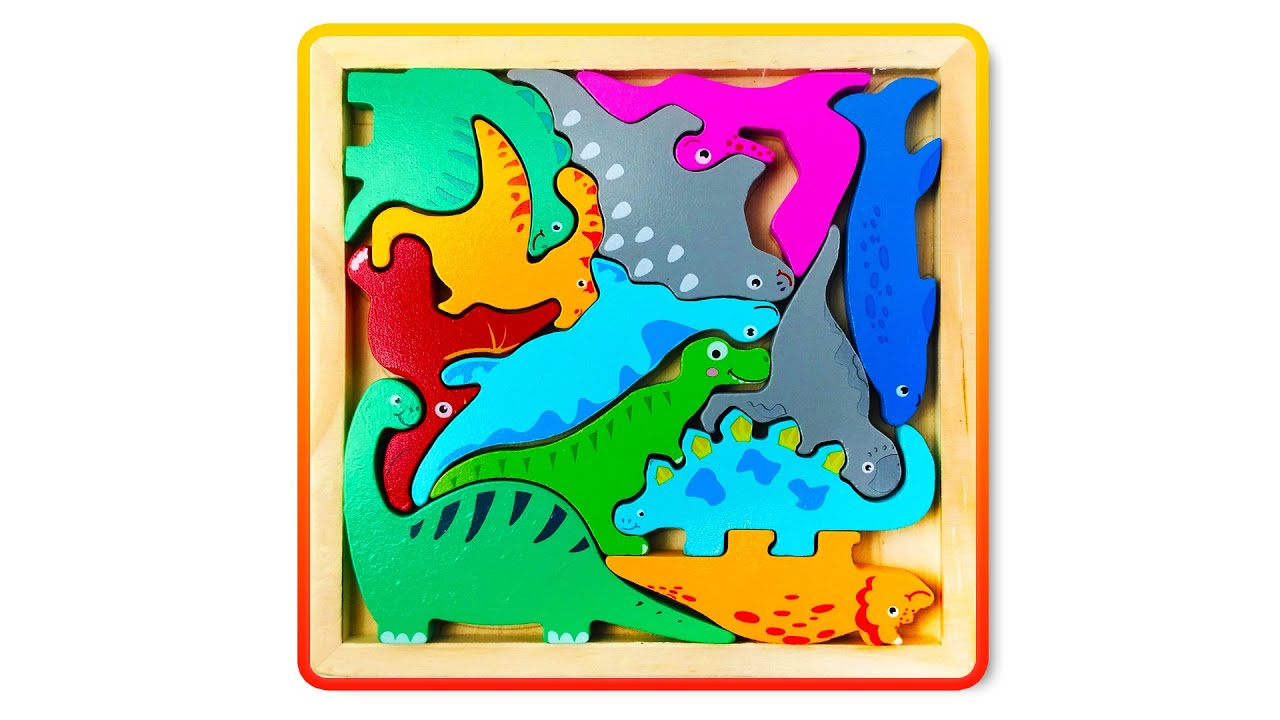 Dinosaurs Puzzle Adventure For Kids | Learn Dinosaur Names the Fun Way | Can You Guess the Dinosaur?