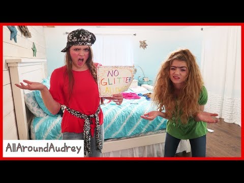 Gertie and Therma Spend 24 Hours in Audrey's Room! / AllAroundAudrey