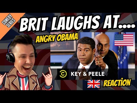 BRITS FUNNY REACTION to KEY AND PEELE with Angry Obama Translator!