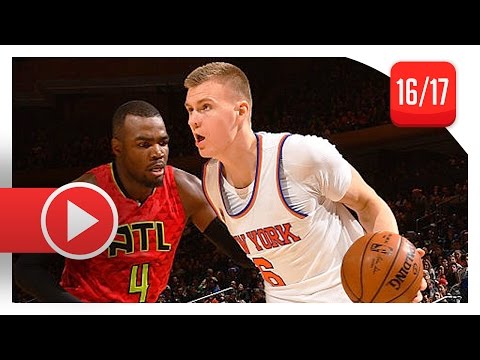 Kristaps Porzingis Full Highlights vs Hawks (2016.11.20) - 19 Pts, 11 Reb