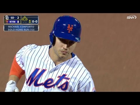 SD@NYM: Conforto smashes his second homer of the game