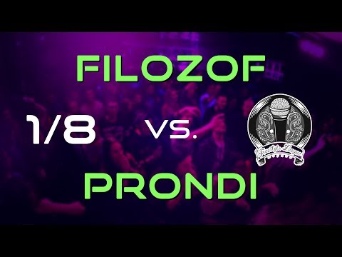 FILOZOF vs PRONDI #1/8 finału #Ustawka2 #Sezon5 #PoznańFreestyleLeague #PFL