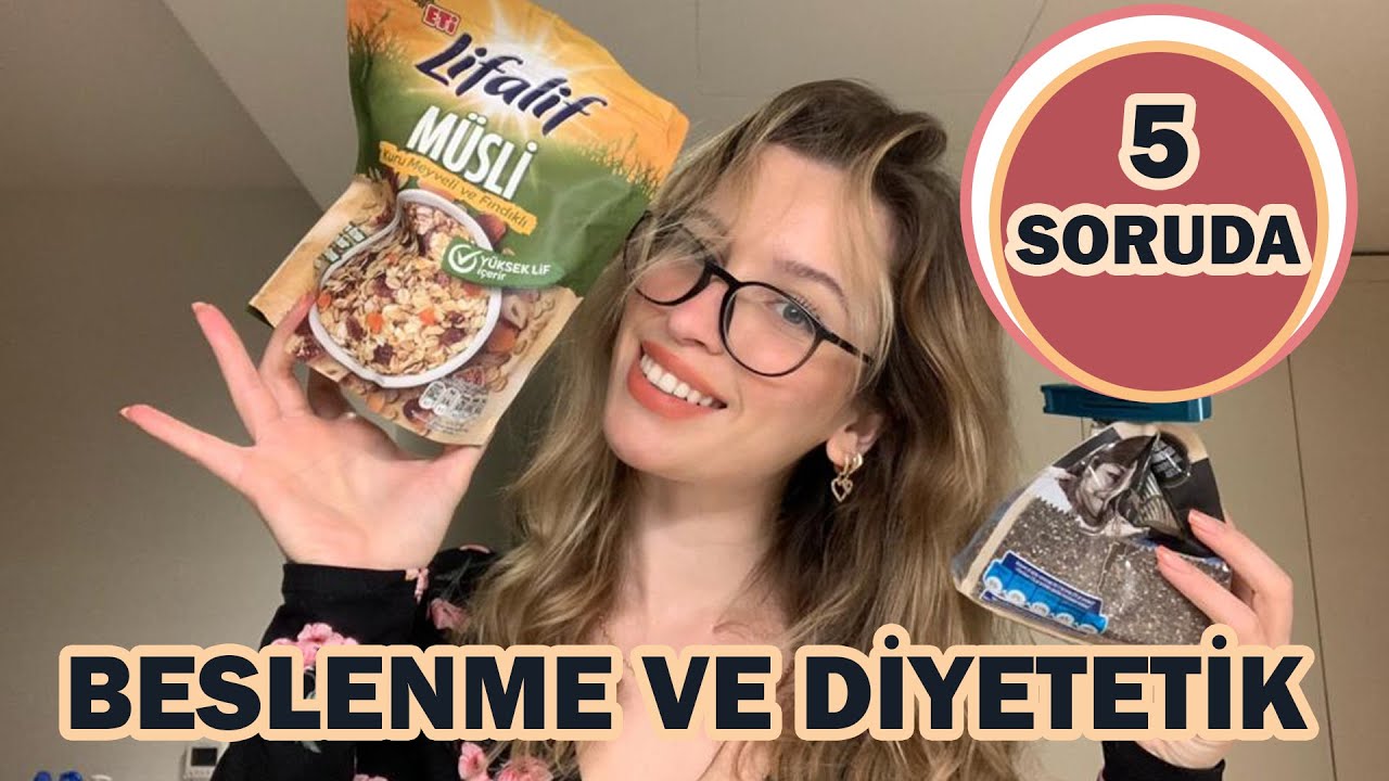 5 Soruda Beslenme ve Diyetetik #tercih2023