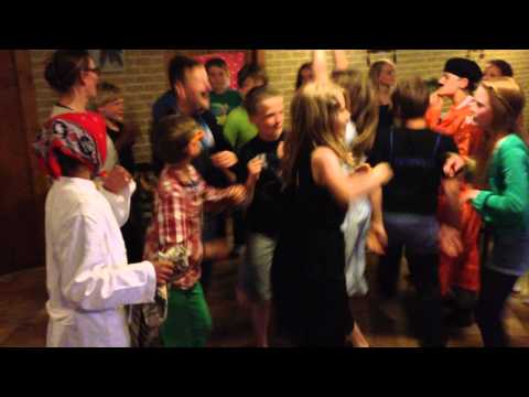 Texel kamp 2014 - Bonte avond