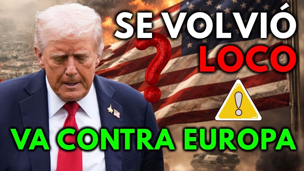 DONALD TRUMP parece que ya se volvió LOCO: AMENAZA a TODOS los que no quieren que tome GROENLANDIA