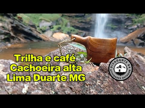 Trilha em Lima Duarte MG, Cachoeira Alta, Parque cachoeira do arco íris 