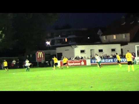 Lukas Duymelinck trifft zum 3:2 für SSV Nörten-Hardenberg (90.+2)