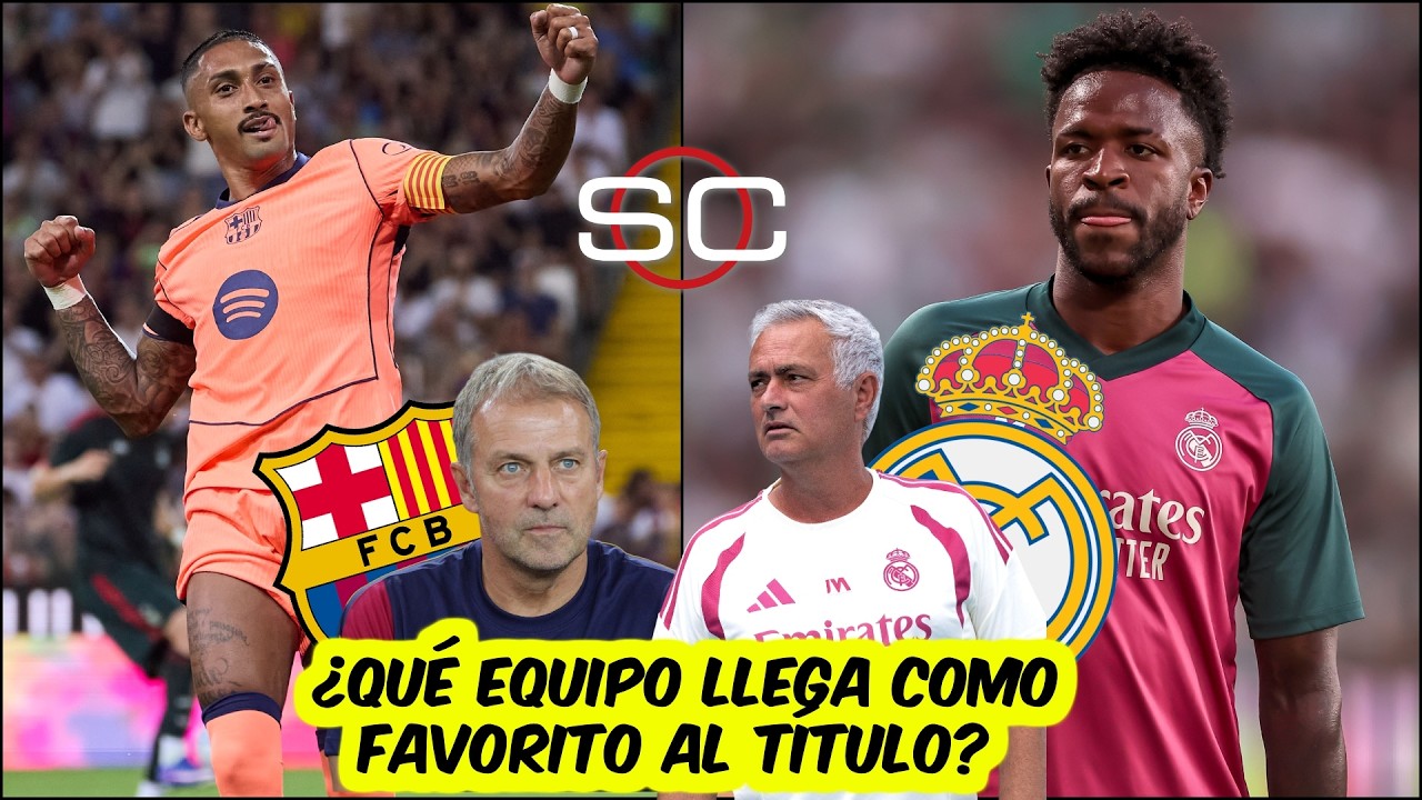SE VIENE LA LIGA. REAL MADRID parte como FAVORITO. BARCELONA PREOCUPA por fichajes | SportsCenter