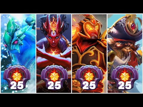 WHEN PRO PLAYERS PLAY THEIR BEST HERO ON MASTER TIER LVL 25 - EP. 10