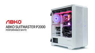 앱코 SUITMASTER P2000 퍼포먼스 ARGB VGA SUPPORT (화이트)_동영상_이미지