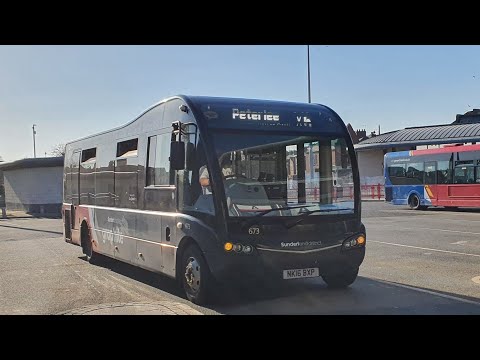 Journey on Route 39A | NK16BXP/0673 - Go North East: Optare Solo SR M925