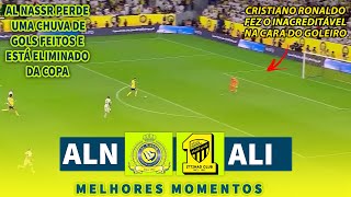 CRISTIANO RONALDO FEZ O INACREDITÁVEL NA CARA DO GOL E O AL NASSR ESTÁ ELIMINADO DA COPA