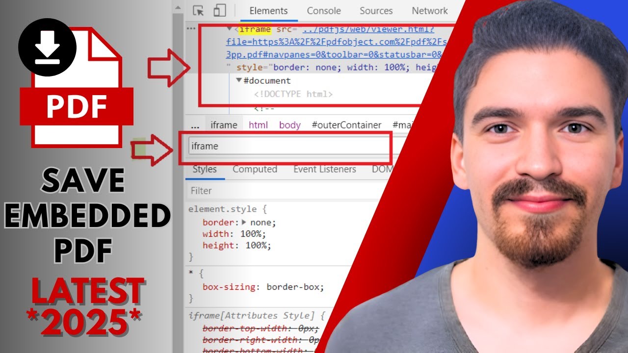 How to Download Embedded PDF From Website (2025) - Full Guide
