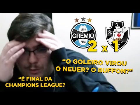 CASIMIRO REAGE A DERROTA DE GRÊMIO 2 x 1 VASCO ! NOTAG REAGE E DÁ RISADA!