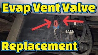 P0449 GMC / Chevy Evap vent valve replacement  P0442 P0446