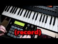 Moby - I Feel It Piano Riff, XP30, MPC-1000 (Next is the E)