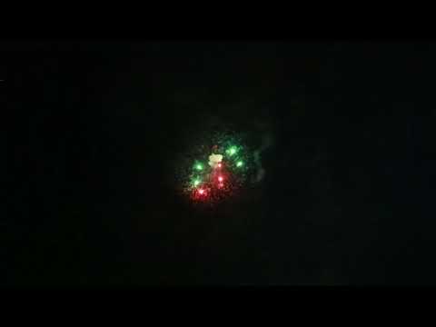 CS30389 75mm Red & green crossette