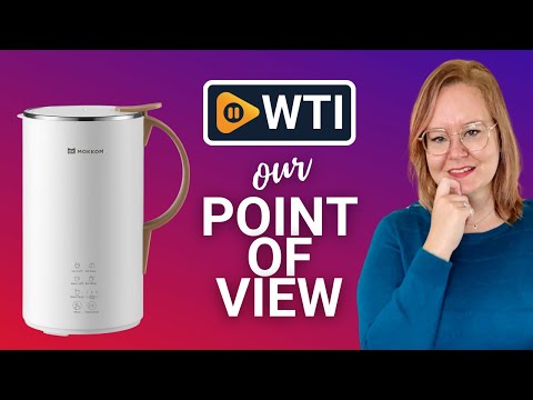 MOKKOM Automatic Nut Milk Maker - WTI product video review