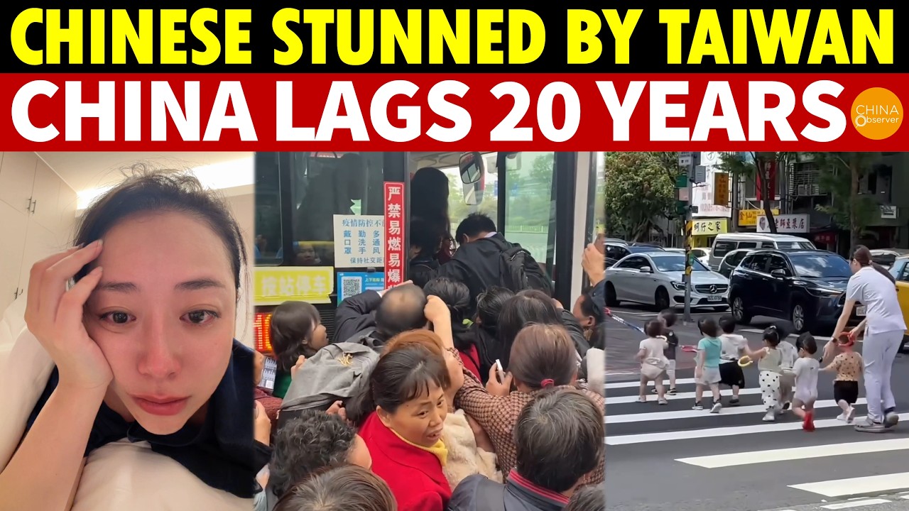 Chinese Girl Shocked in Taiwan: My Ignorance Shames Me! China Trails Taiwan’s Civility by 20 Years