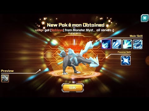 Pokeland Legends - Catching Kyurem Monster Myst Wather Refresh | Legendary Pokemon