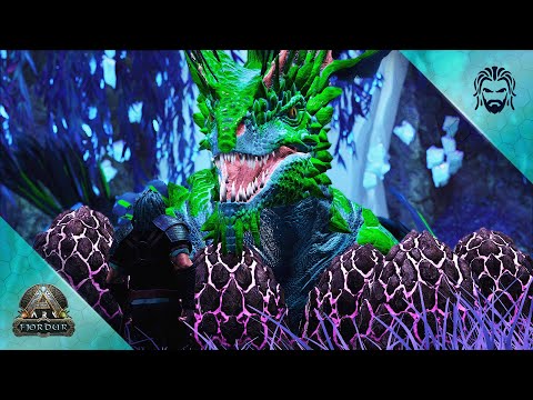 Raiding the New Rockdrake Trench! - ARK Fjordur [E32]