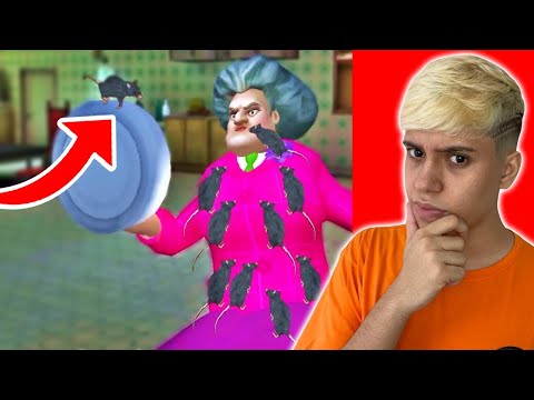 ENGANEI A PROFESSORA COM ARMADILHA DE RATOS!! (Scary Teacher)