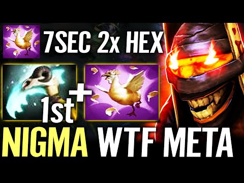 🔥 Shadow Shaman 17m Scythe of Vyse 1st ITEM — 7sec HEX WTF Meta by Mind Control RIP Puck Dota 2 Pro