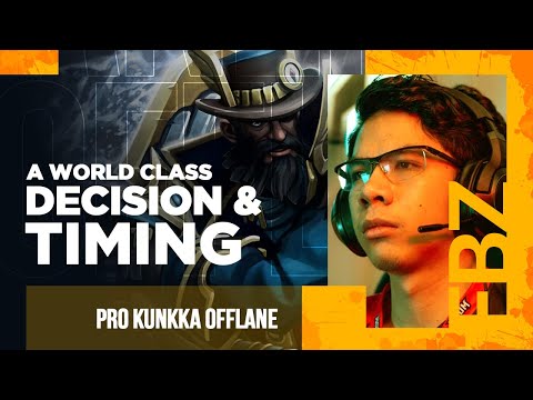 TOP PRO KUNKKA OFFLANE "FBZ" GAMEPLAY - PLAYER PERSPECTIVE DOTA 2 7.31C 2022