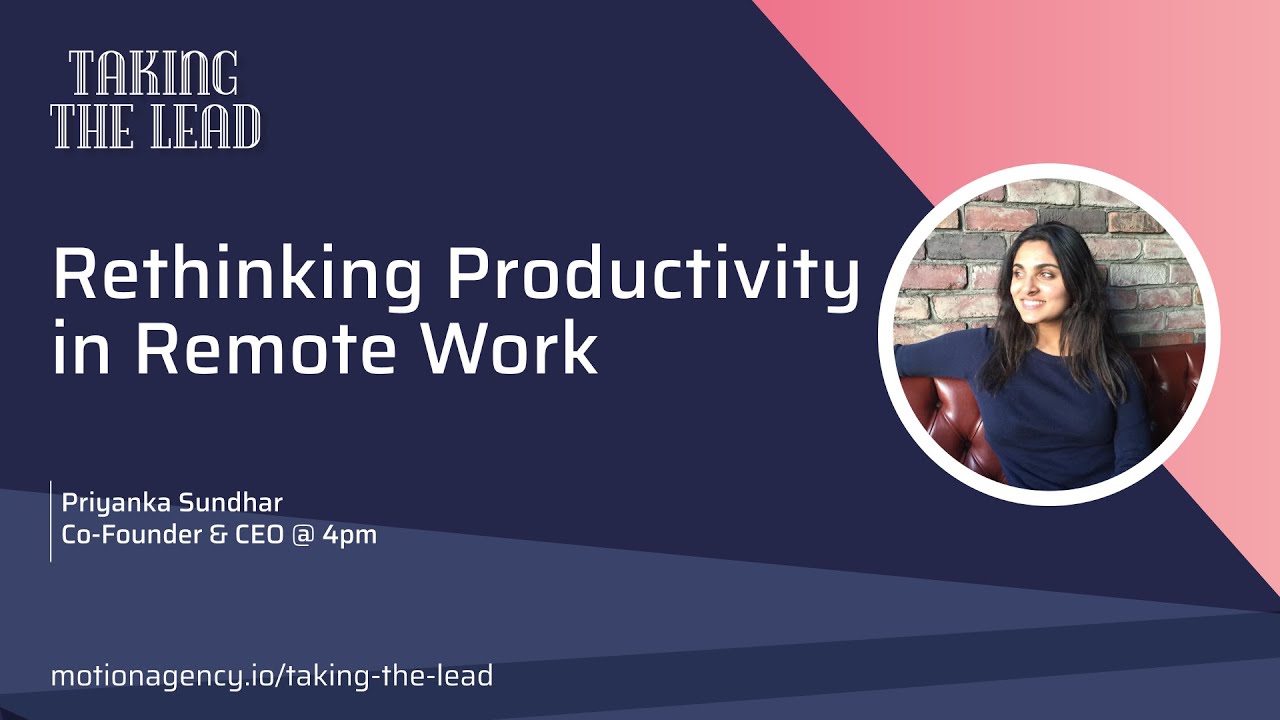 Podcast episode: Rethinking Productivity in Remote Work