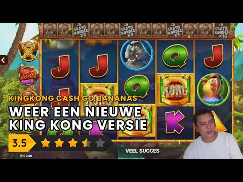 Gokkast Review: King Kong Cash Go Bananas (Blue Print Gaming)