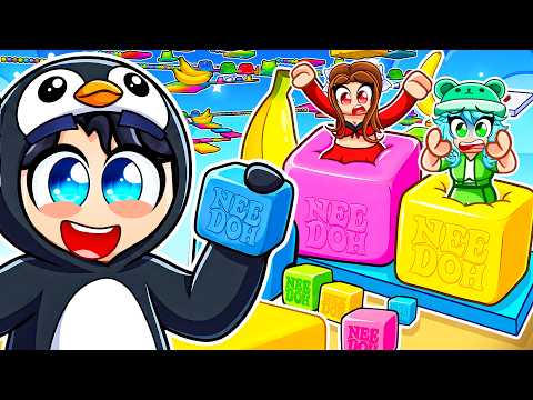 I Became The GUGUGAGA PENGUIN In Roblox NEEDOH TOWER...