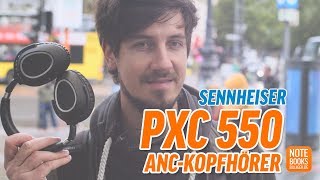 Video thumbnail for Sennheiser PXC 550 Wireless Noise Cancelling Kopfhörer im Test - Deutsch / German by notebooksbilliger.de