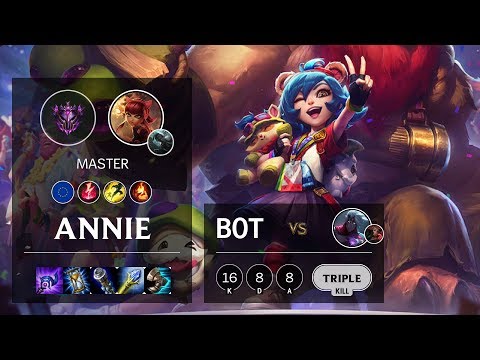 Annie Bot vs Varus - EUW Master Patch 10.11
