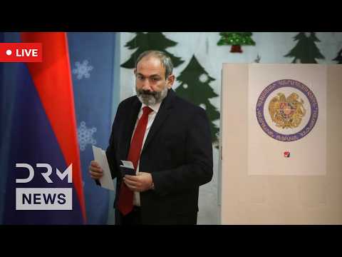 LIVE: Armenian PM Nikol Pashinyan Votes in Parliamentary ...