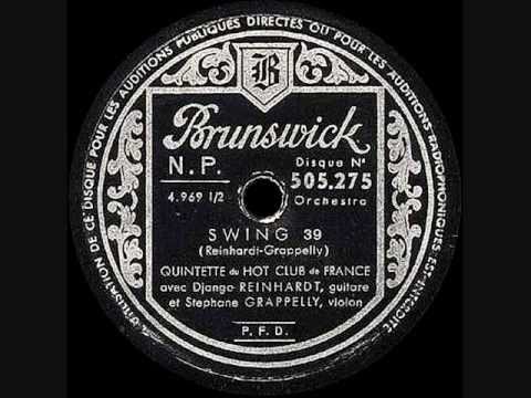 Django Reinhardt - Swing 39 - 1939 March 21 Paris