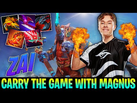 👉 ZAI Magnus Carry Give No Chance to TOPSON in This Game - Showing Why SECRET Defeated OG in TI10